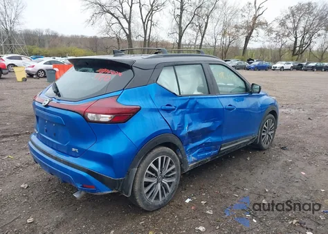 2021 Nissan Kicks Sr из США, поврежденный, VIN 3N1CP5DV4ML489980